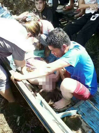 马来西亚少女河边洗澡 被鳄鱼咬住拖入河中身亡