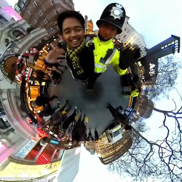 英国一小伙以360度俯拍伦敦全景 展现奇异新世界