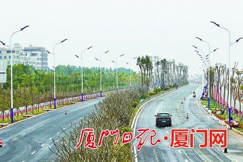 马銮湾新城规划216条道路 新阳大道试通车