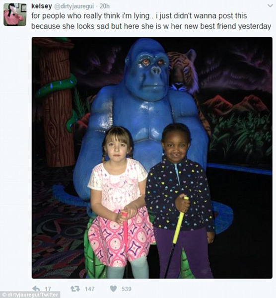 6岁女孩庆生派对仅一人参加 热心网友纷纷祝福