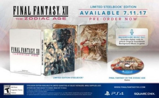 经典重制《最终幻想12》公布 收藏版售$200已经开启预售