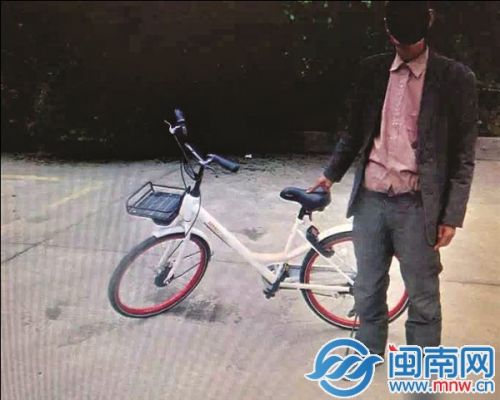 泉州6旬老汉锯锁私占共享单车 涉嫌盗窃被拘7天