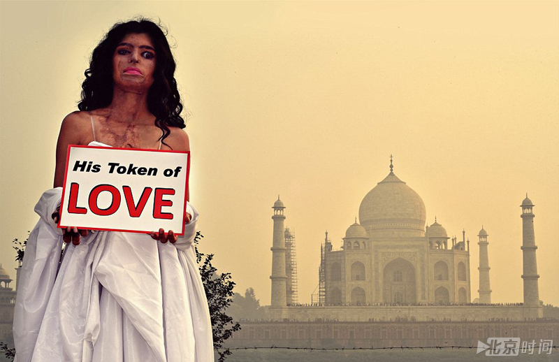 印度摄影师吉拉拍酸袭幸存者 展示艰辛反对暴力
