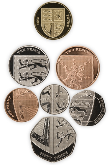 英国发行新版1英镑硬币 被称世界最安全硬币 英国硬币种类全盘点(3)_国际新闻_海峡网