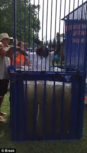 女子被浸入装满蛇的水箱视频走红 女子为什么要跳进装满蛇的水箱（2）