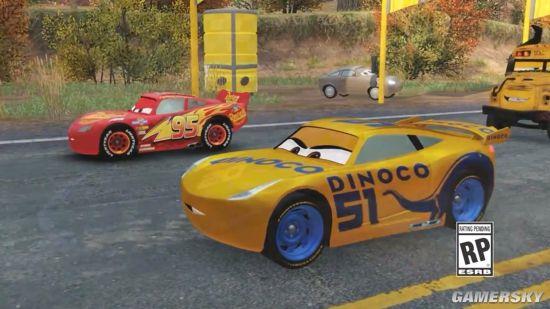 迪士尼《赛车总动员3》公布 卡通风格竞速游戏