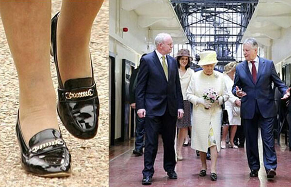 解决新皮鞋磨脚问题 英女王选择请专人帮忙穿软