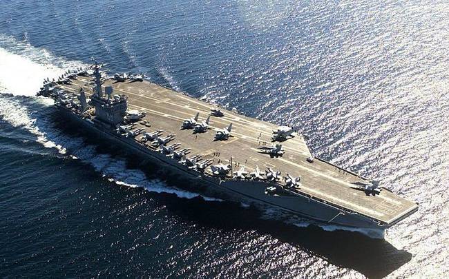 美军舰进入朝鲜半岛 美三个航母战斗群会师 加剧朝鲜半岛紧张局势