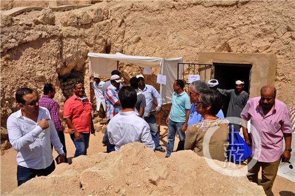 埃及考古重大发现 8具3500年木乃伊墓葬出土