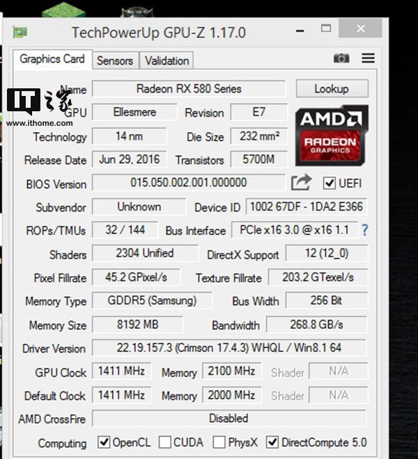 该来的总要来：AMD RX 480可免费“升级”至RX 580显卡