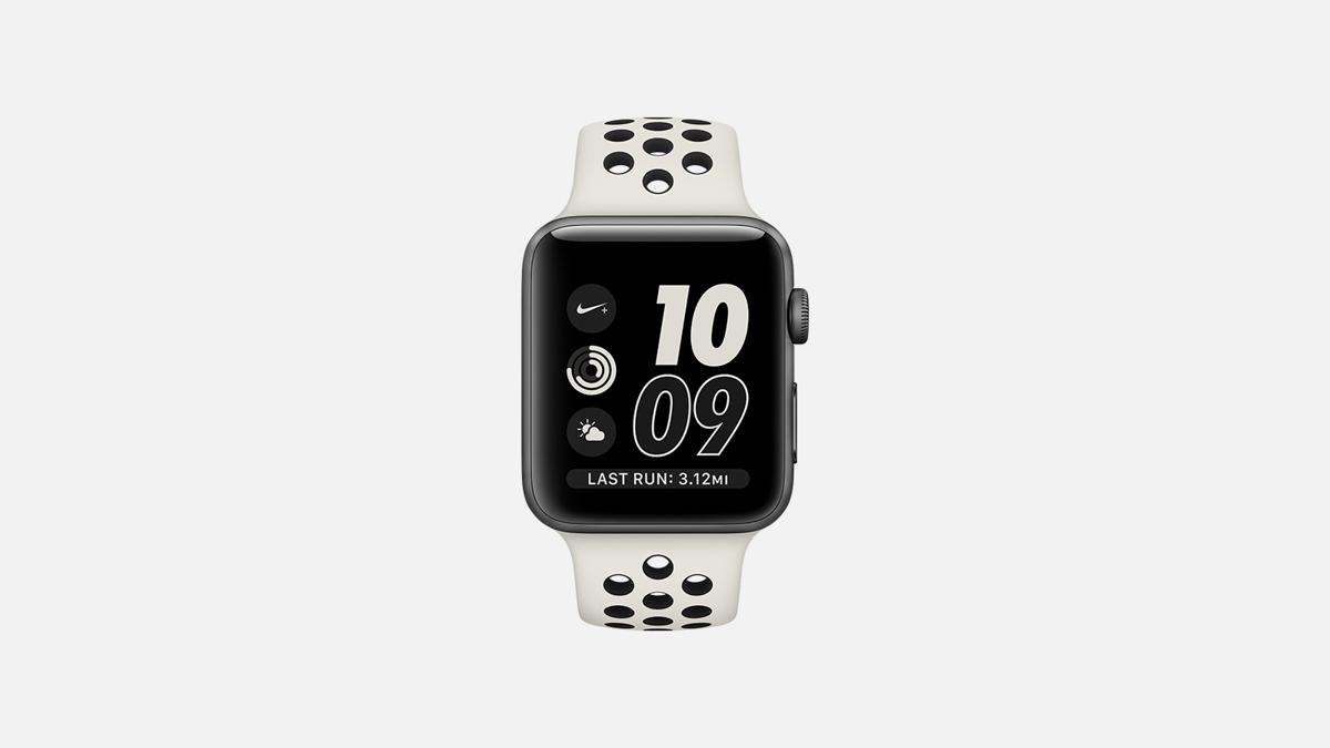 苹果推耐克限量版Apple Watch 定制表盘熊猫表带
