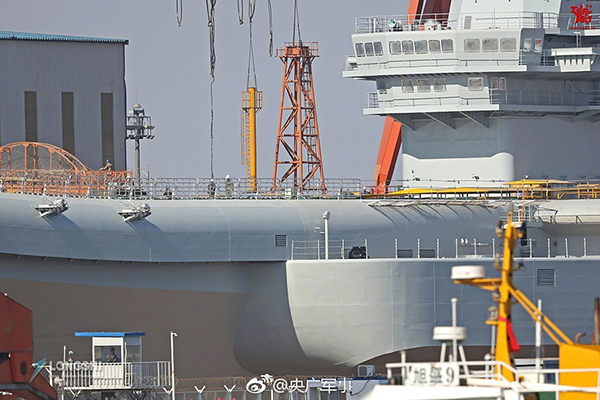 国产001a航母将下水 全球七大在建航母 中国001A型战力能排第几？