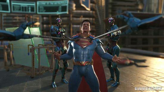 《不义联盟2》大反派：满屏的触手超人被玩坏