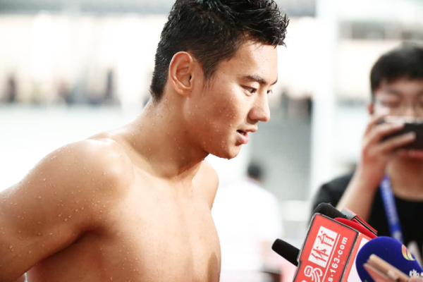 宁泽涛望代表河南参加全运会 中国游泳100自还靠他（2）
