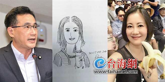 绿民代郑运鹏开会时画美女同事吴思瑶  吴思瑶个人介绍 从政曾遭色狼强吻