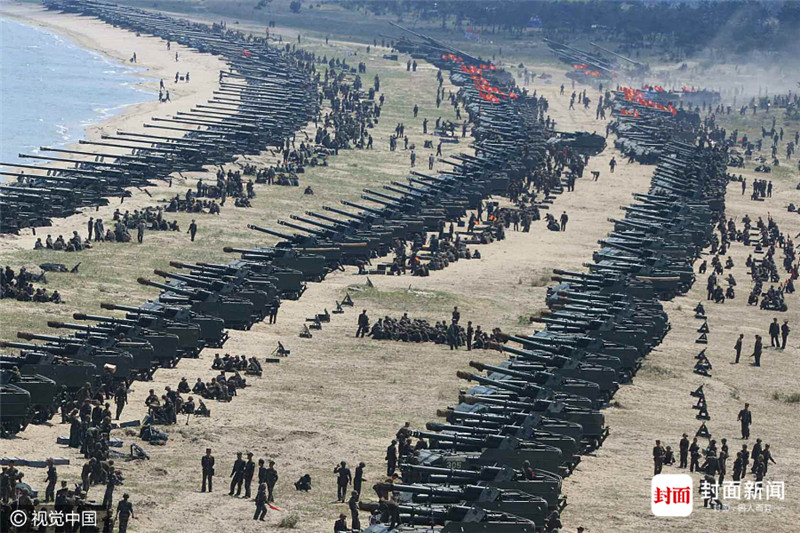 朝鲜举行史上最大规模火力演习 将韩国首都圈置射程内