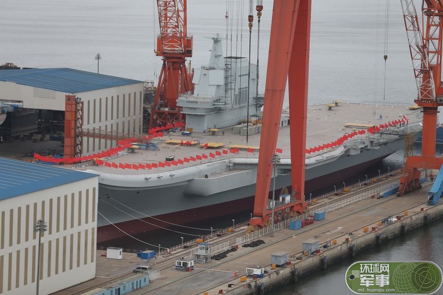 国产航母下水后续 中国大杀器并非只有国产航母 潜艇工厂引发联想