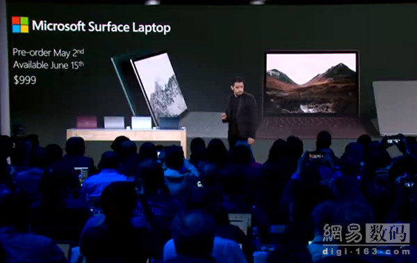 微软发布Surface Laptop：售6888元/轻薄机身