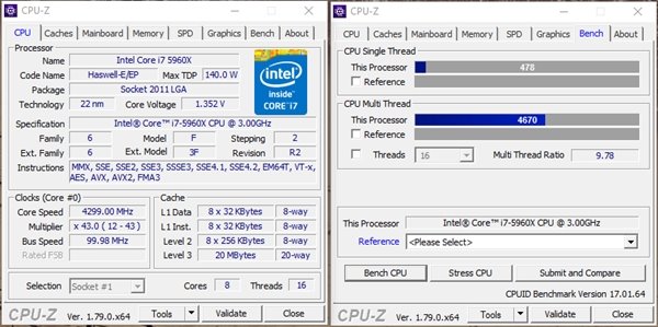 CPU-Z近日更新：修复部分处理器得分过高的Bug