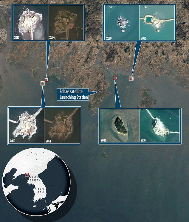 朝鲜最新消息 朝鲜在黄海新建5个人工岛？朝鲜建人工岛干什么用