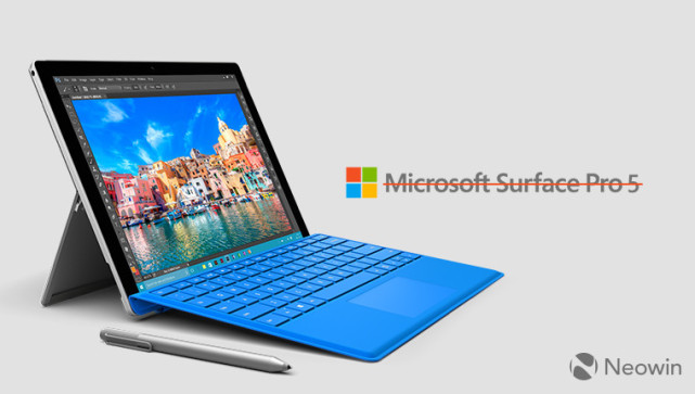 软粉别太期待！微软自称Surface Pro 5还不存在
