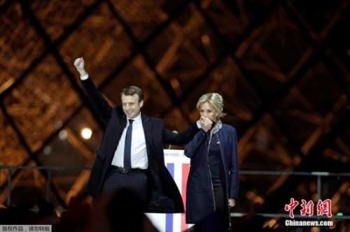 得票率66.06% 马克龙当选新总统 法国马克龙妻子布丽吉特个人资料