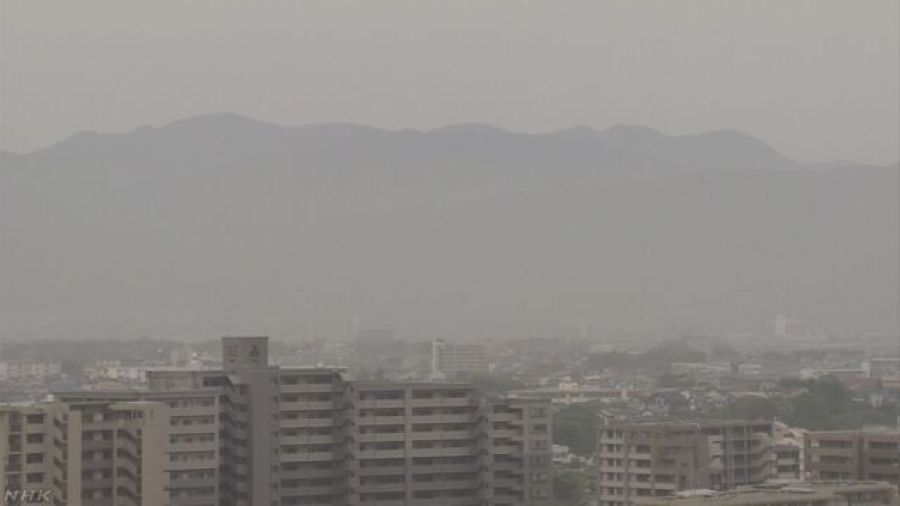 日本遭50年来首次沙尘暴 日媒造谣：中国吹来的