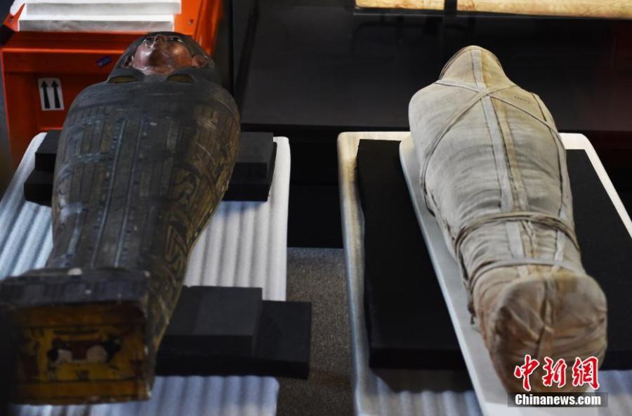永生传说！古埃及神秘木乃伊在香港科学馆开箱 木乃伊长啥样？