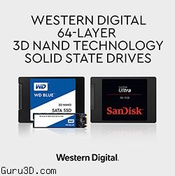 西数发布首款64层3D闪存SSD：250G SATA3竟卖685元