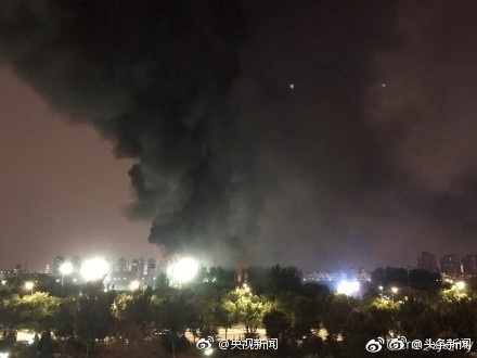 北京回龙观大火现场图 最新消息：无人员伤亡
