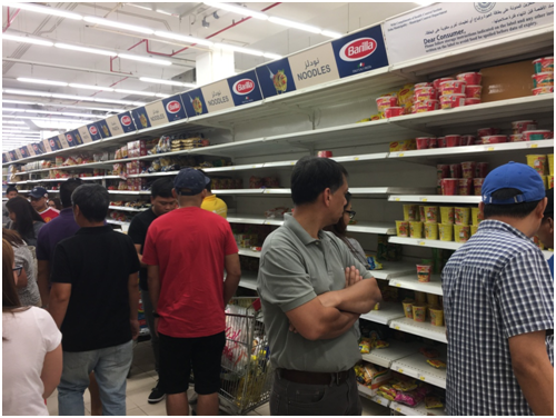 断交风暴下的卡塔尔:面包牛奶脱销方便面抢手 卡塔尔是哪个国家的
