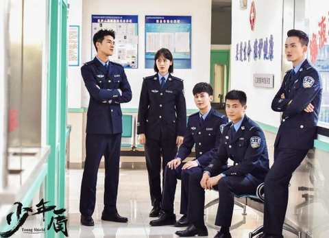 这些警察颜值有点高！少年盾演员名单介绍姜潮演男主陆浩