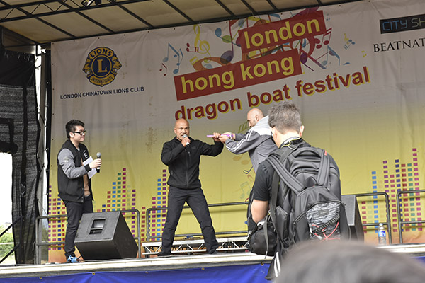 庆祝香港回归20周年 香港龙舟同乐日在伦敦举办
