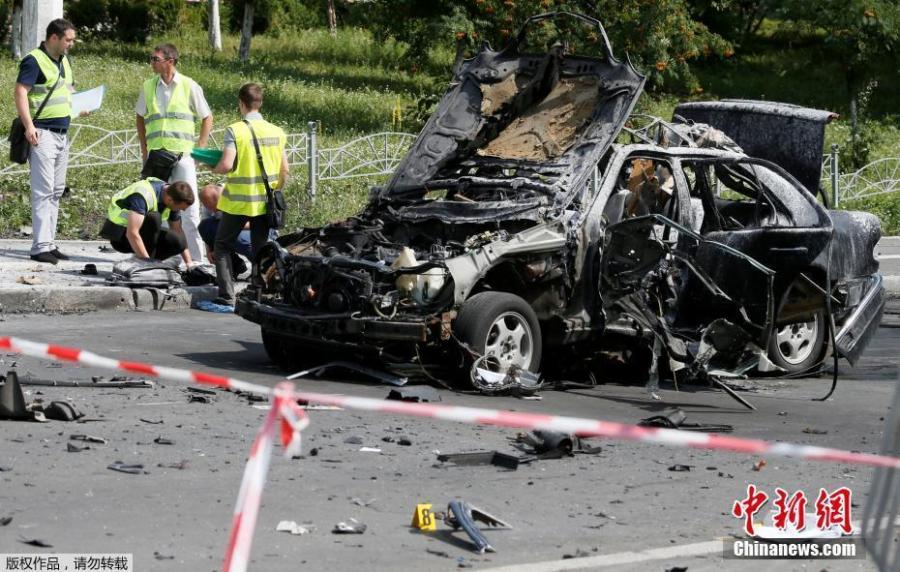 乌克兰国防部情报高官马克西姆遇汽车爆炸身亡 事件列为恐怖袭击