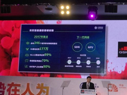 中国移动4G用户数逼近6亿 明年启动5G规模试验
