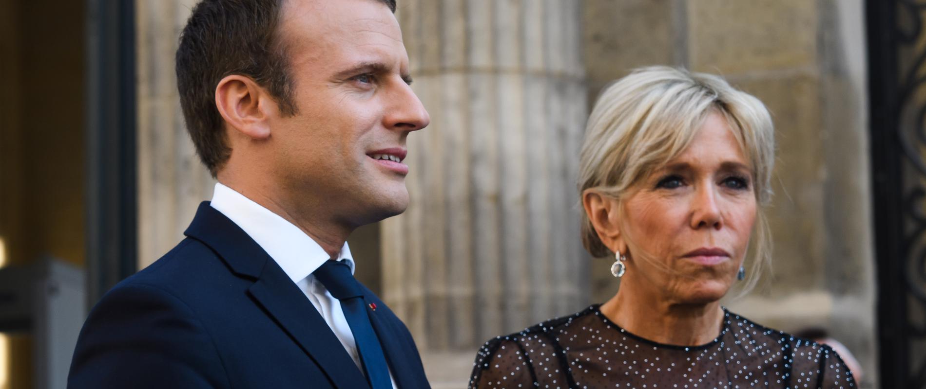 法国第一夫人布丽吉特：我老公是法国最帅总统