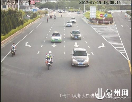 下班高峰期孕妇突然破水 泉州交警开道及时送医