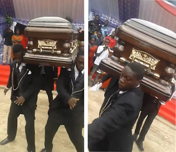 别样葬礼！加纳举办抬棺人舞蹈派对来纪念逝者