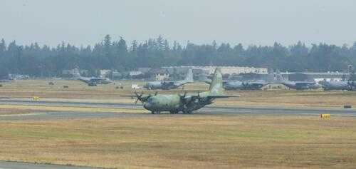 韩军C-130H运输机在美参加多国空演 从8月5日起参加演习