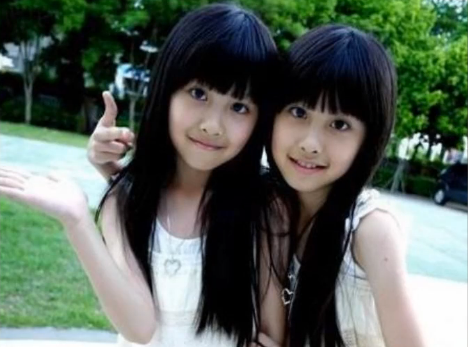 台湾最美双胞胎长大了