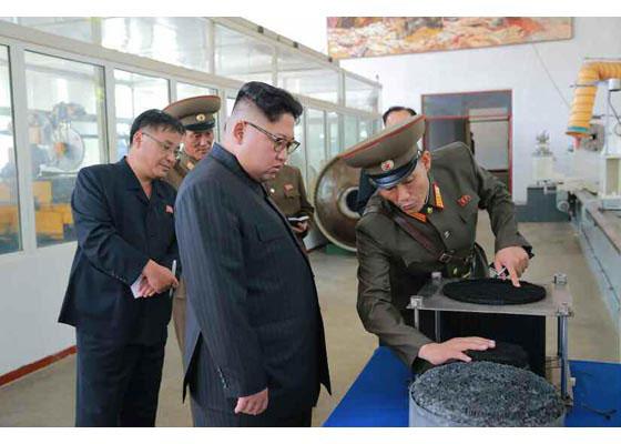 朝鲜最新消息 金正恩视察研究所 要求扩大生产