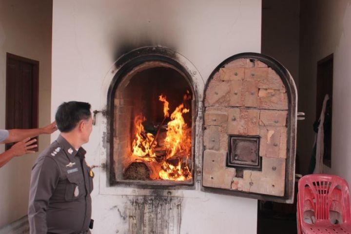 中国游客烧尸房前拍照 泰网友提醒：那不是佛寺（2）