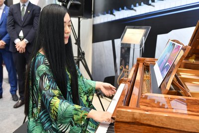 施坦威全球典藏版“亚洲丛林”SPIRIO新悦钢琴首发中国国际乐器展
