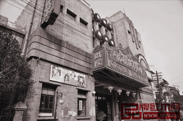 民国时期的上海戏院，西方文化浓郁