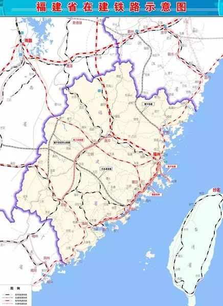 定了！福建省中长期铁路网最新规划来了！看看有没有经过你家？（4）