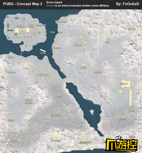 《绝地求生》雪地地图曝光 可以说是非常美了