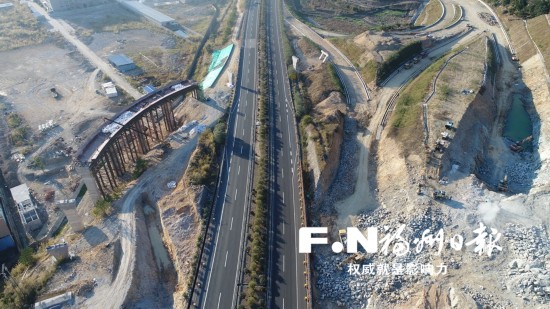 福银高速鸿尾互通春节不停工 全部工程将于2018 年底建成通车