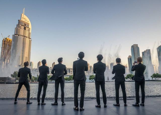 EXO主打曲被选作迪拜喷泉秀主题曲，厉害了茶蛋，开创韩国记录