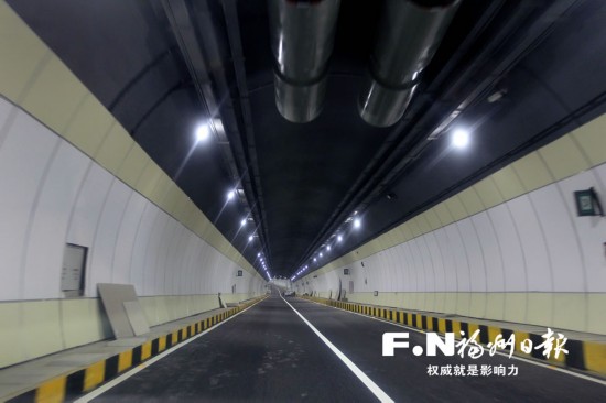 福州市区首条地下公路将于下周全线通车