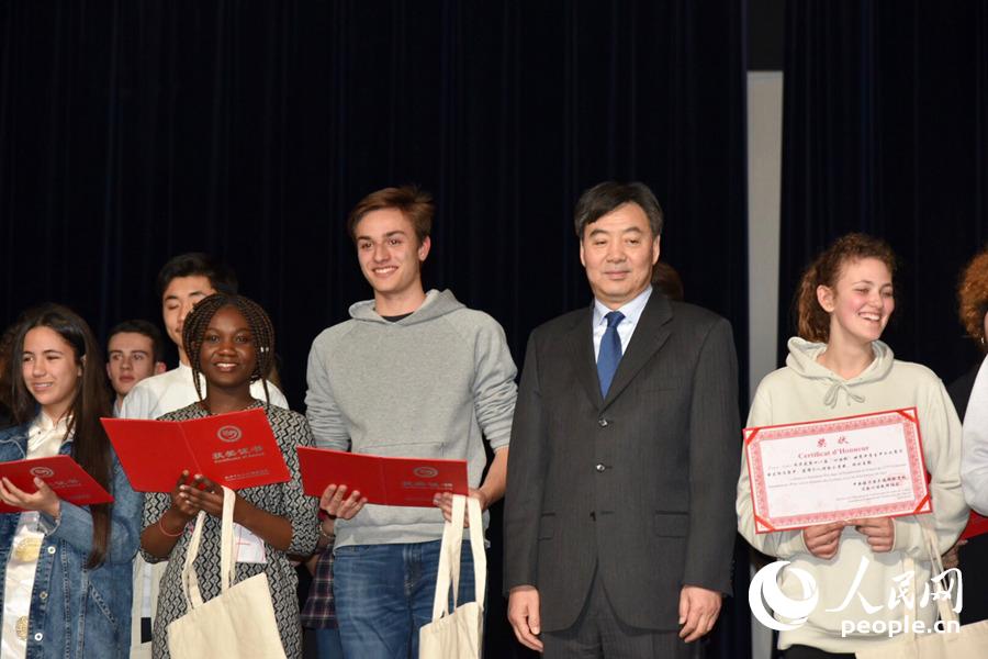 第十届“汉语桥”世界中学生中文比赛法国预选赛在巴黎举行